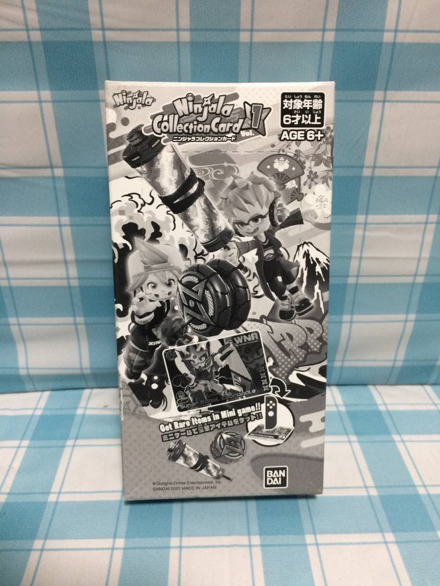 Ninjala Коллекционная карточка КОРОБКА Нераспечатанная Коллекционная карточка Том 1